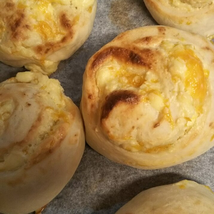 みかんクリームチーズパン レシピ 作り方 By ねこばっか 楽天レシピ